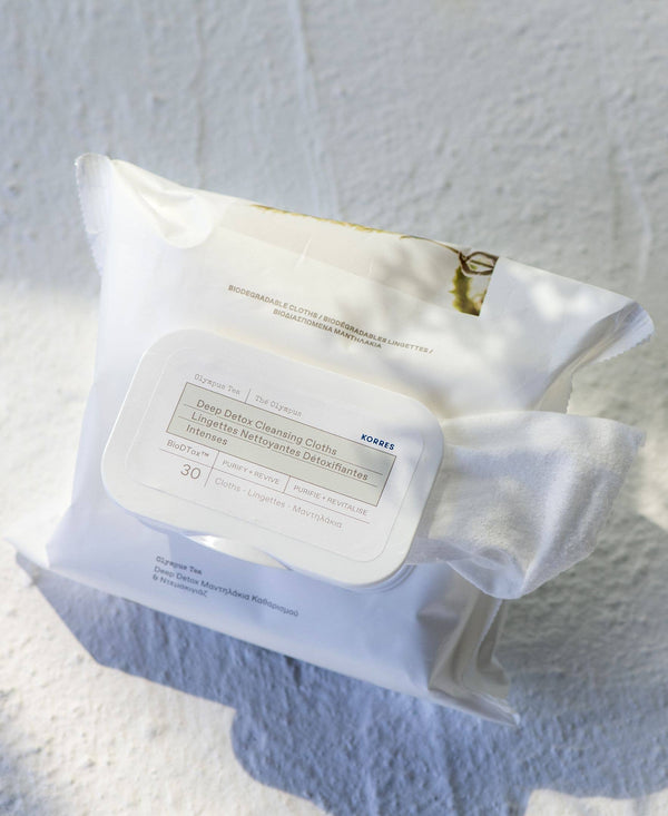 Olympus Tea Deep Detox Cleansing Cloths