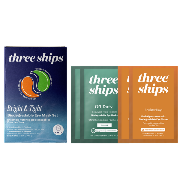 Bright & Tight Biodegradable Eye Mask Set