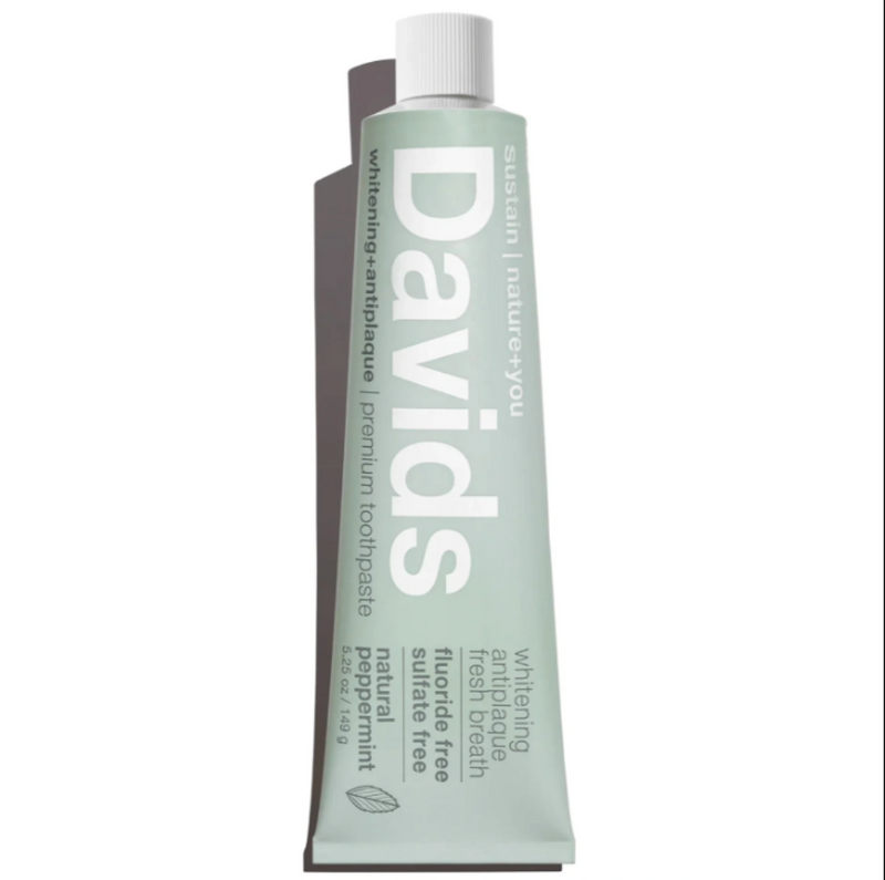 Davids Natural Peppermint Toothpaste