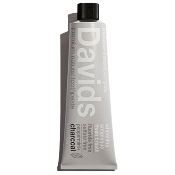 Davids Natural Charcoal / Peppermint Toothpaste