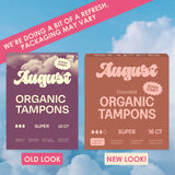 16ct Sustainable Super Tampons