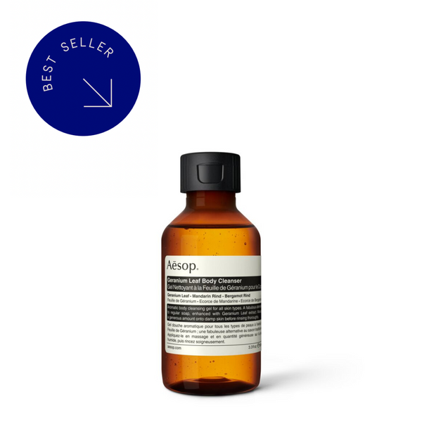 Aesop geranium top leaf body cleanser